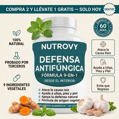 NUTROVY - Eliminador de Hongos 🍄‍🟫💅🏼
