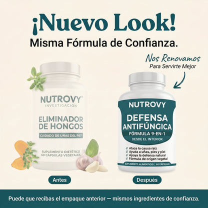 NUTROVY - Eliminador de Hongos 🍄‍🟫💅🏼