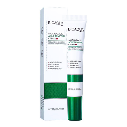 🌿 Crema Facial con Ácido Salicílico Bioaqua 🧴