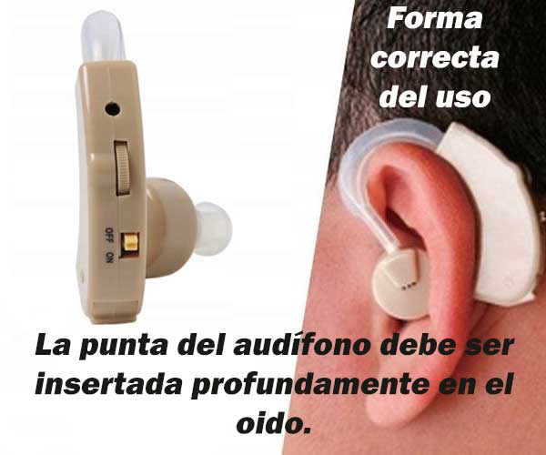 Audífono Amplificador 🔉 Para Ayuda Auditiva 🔊🧏