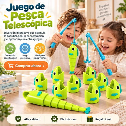 Juego de Pesca Telescópica 🐠| Diviértete y Gana 🎣