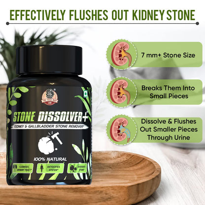 STONE DISSOLVER  🪨🔨 | Suplemento Renal para Cálculos e Infección