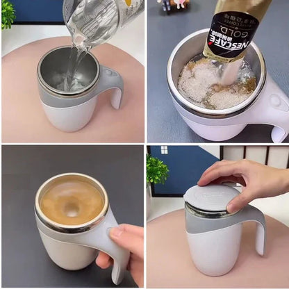 ☕️ Taza TurboMix Pro Automezclable 🌪️