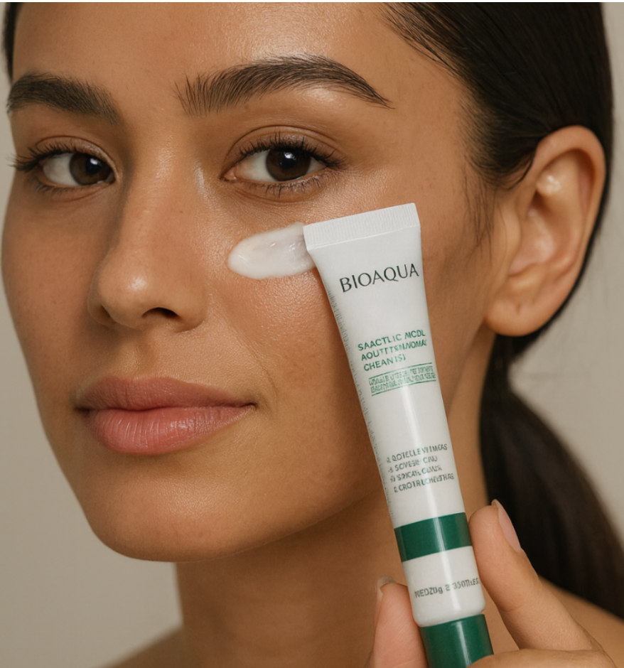 🌿 Crema Facial con Ácido Salicílico Bioaqua 🧴