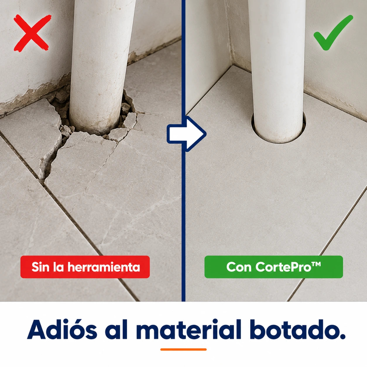 Regla de Contornos Pro™ Corte Perfecto al Primer Intento