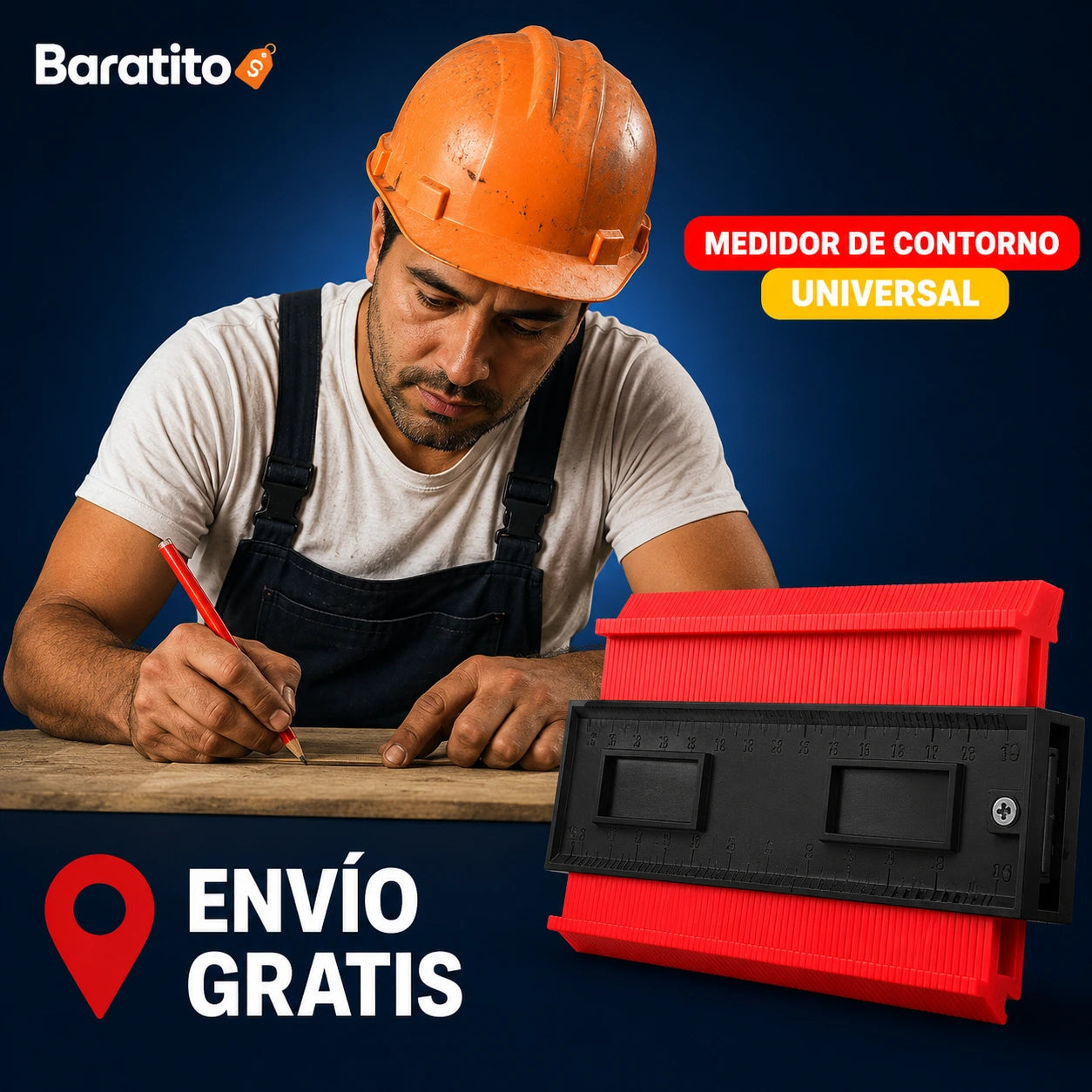 Regla de Contornos Pro™ Corte Perfecto al Primer Intento