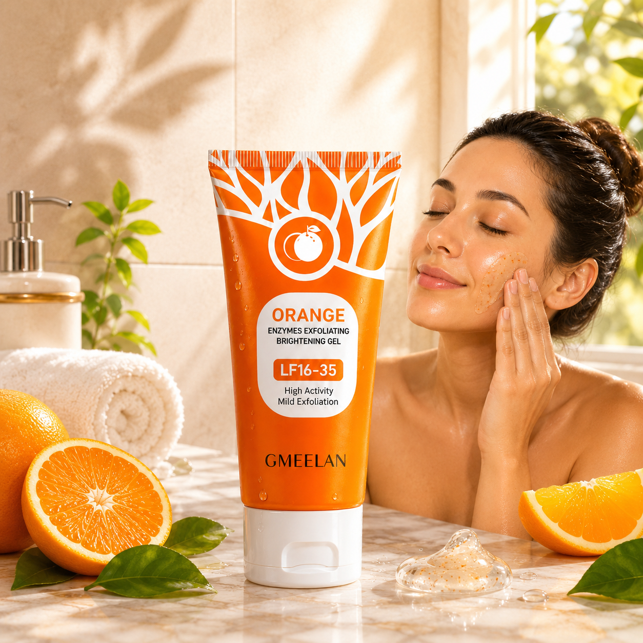 Orage® Gel Exfoliante Aclarante e Hidratante 🍊