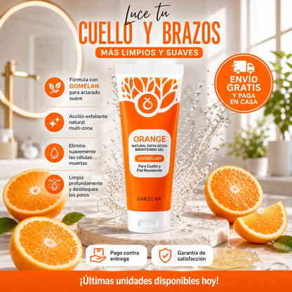 Orage® Gel Exfoliante Aclarante e Hidratante 🍊