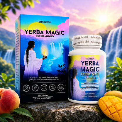 Yerba Magic® 🥭 Baja de peso con Té o Cápsulas 🍑 IMPORTADO 🇺🇸