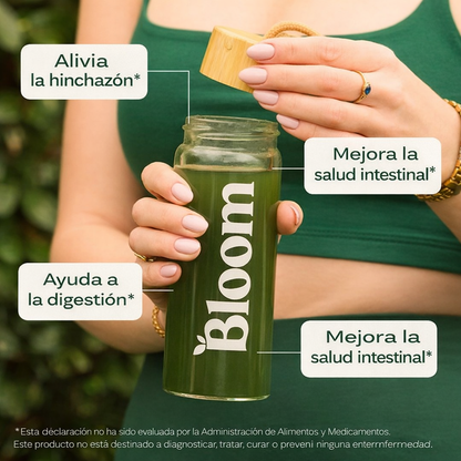 Bloom Greens™ | Adiós a la Hinchazón, Más Energía y Digestión Ligera en 1 Cucharada 🌿
