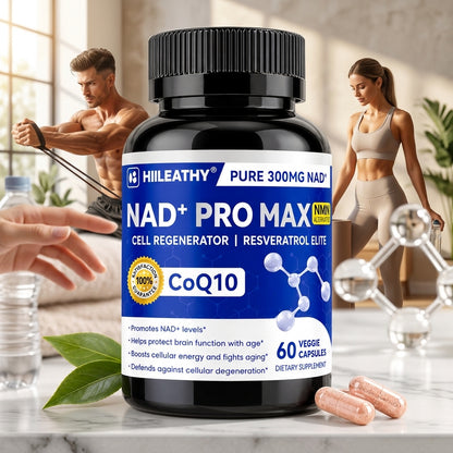 NAD+ Pro Max | Suplemento Anti Envejecimiento 👱‍♀️👱‍♂️