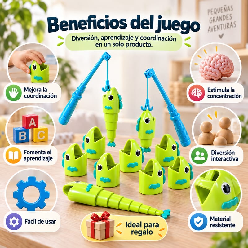Juego de Pesca Telescópica 🐠| Diviértete y Gana 🎣